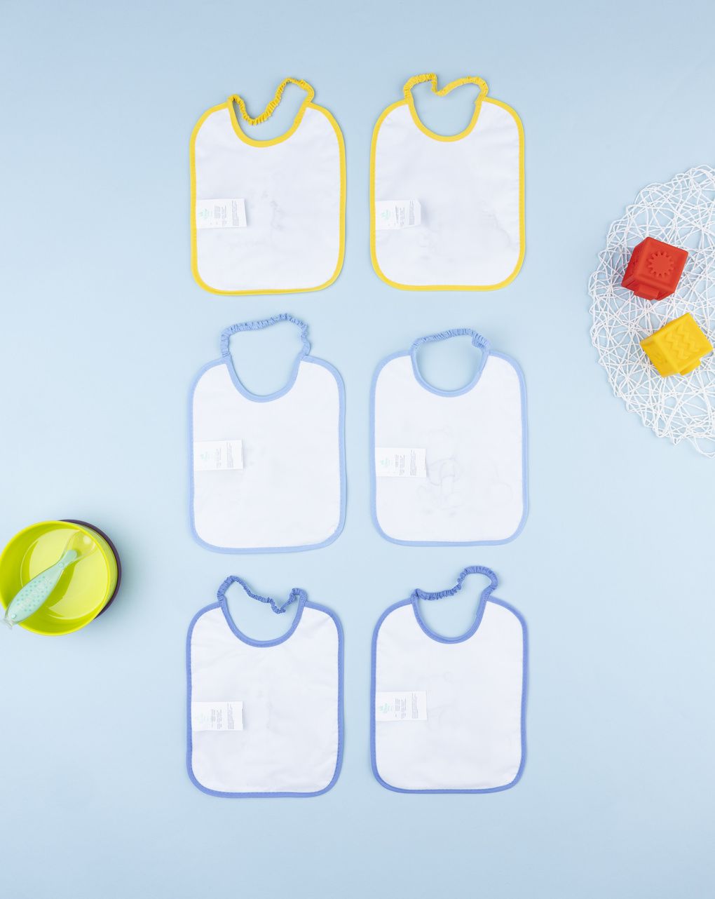 Pack 6 bavaglini bambino winnie the pooh