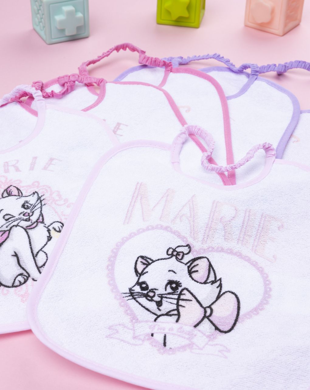 Pack 6 bavaglini aristogatti