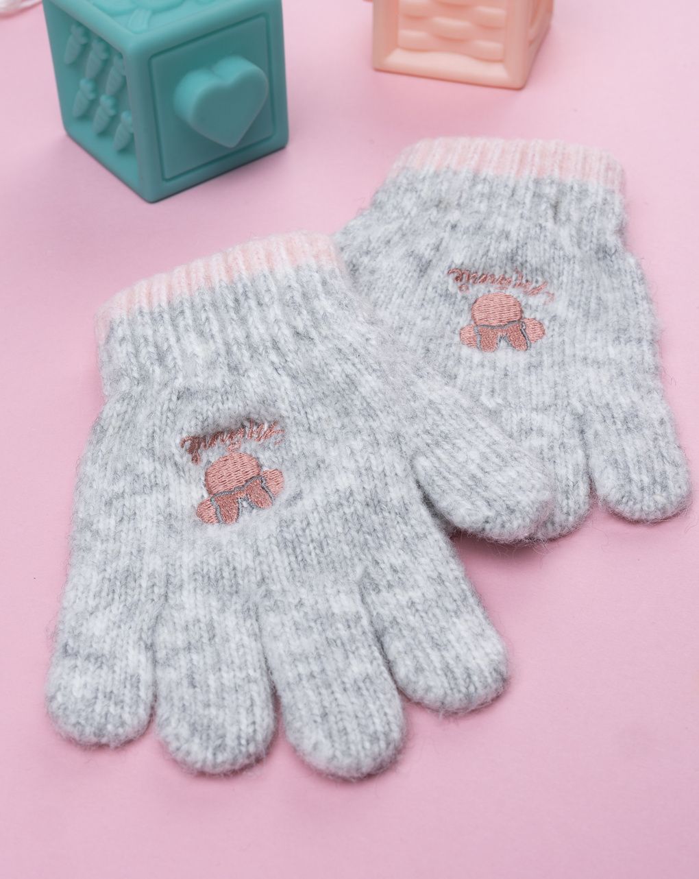 Guanti girigi bimba minnie