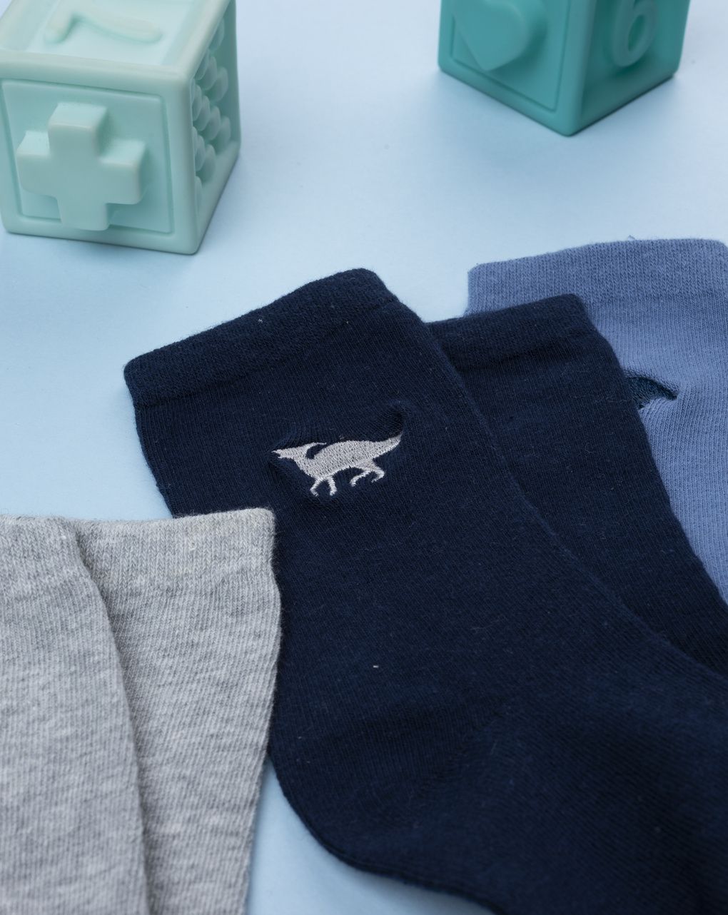 Pack 4 gambaletti bambino dinosauri