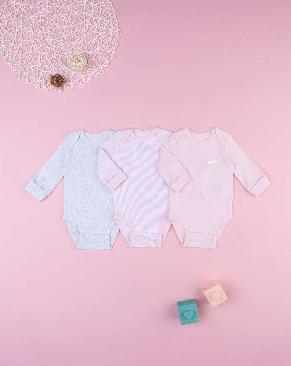 Pack 3 body nike bimba