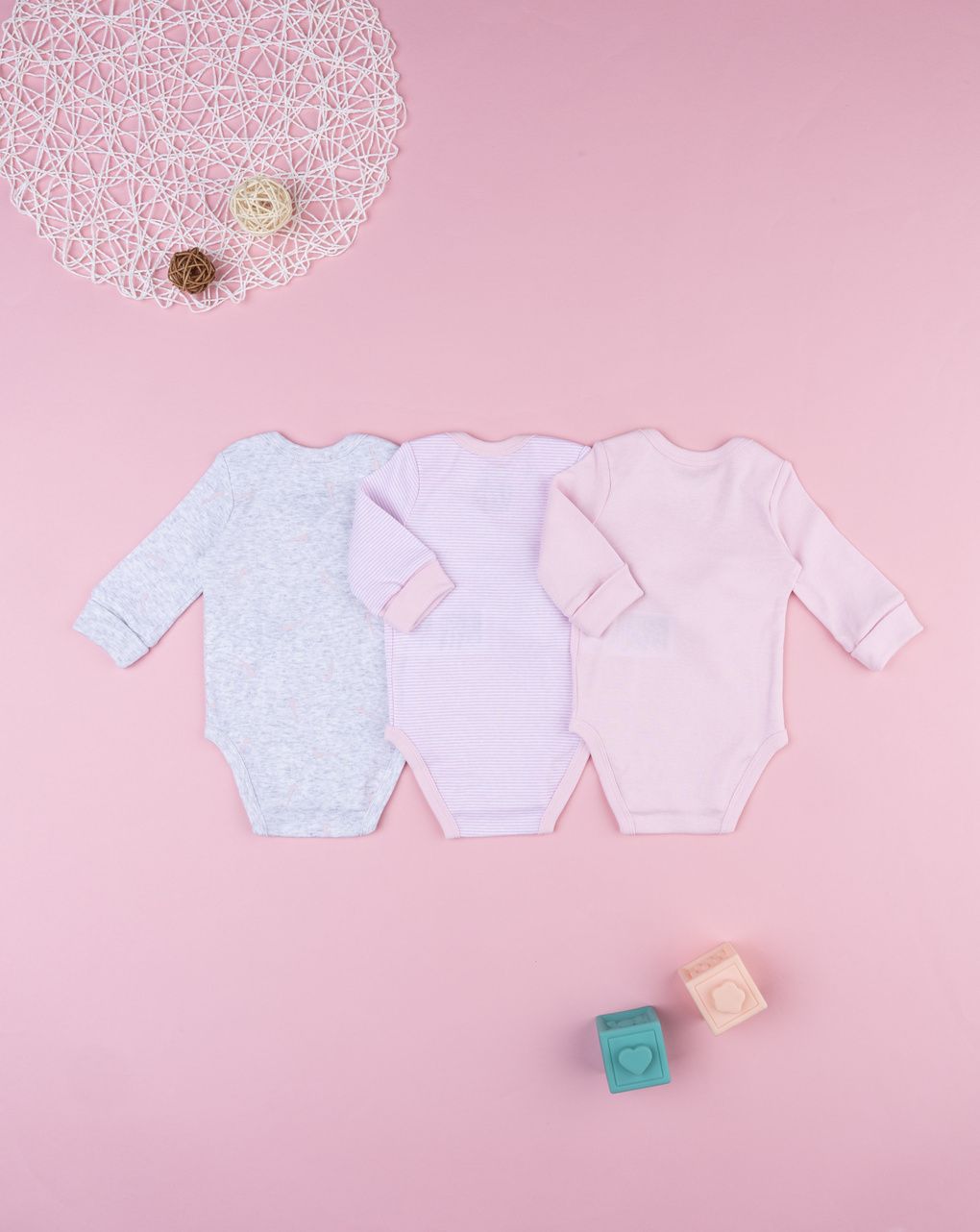 Pack 3 body nike bimba