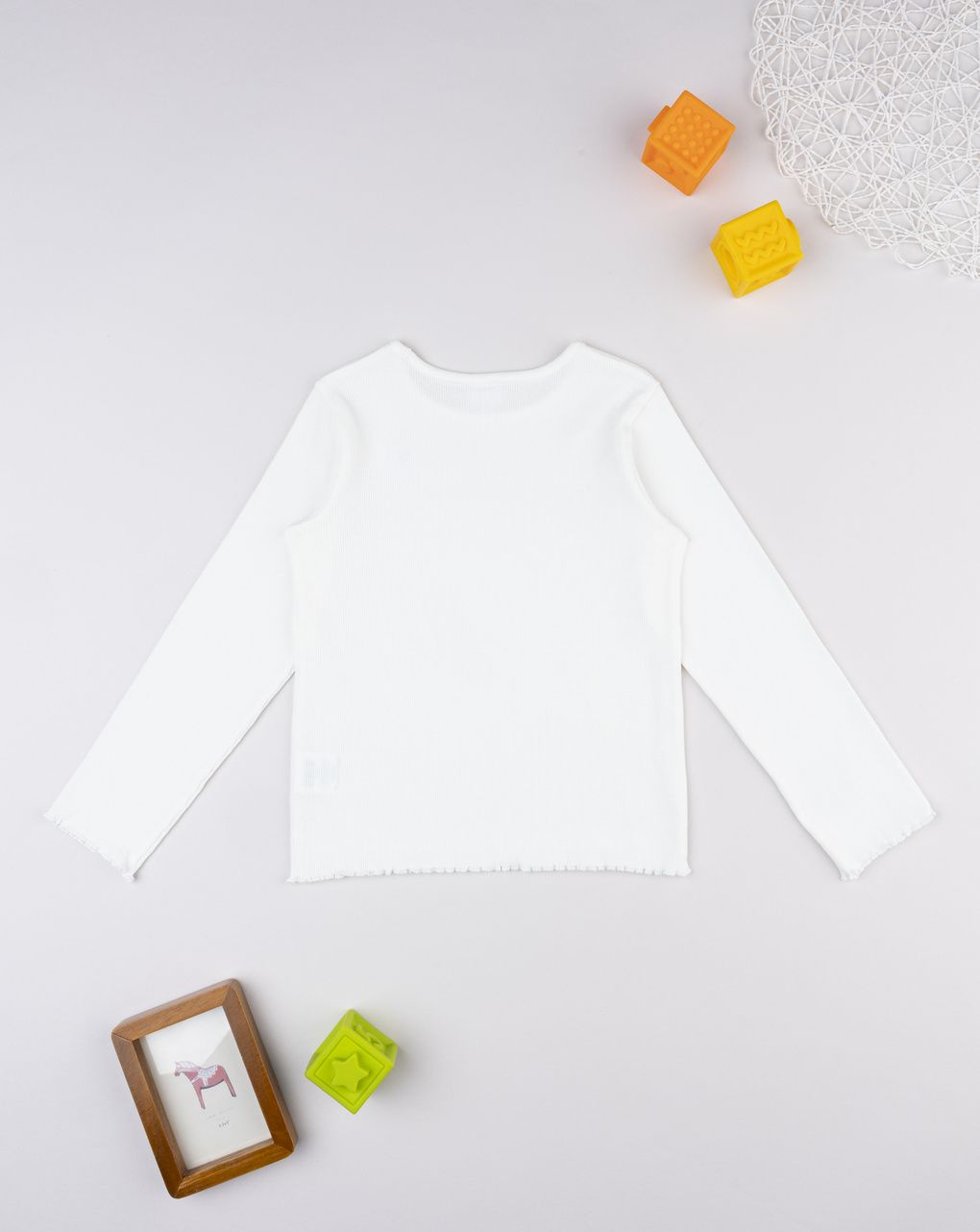 T-shirt bianca bambina