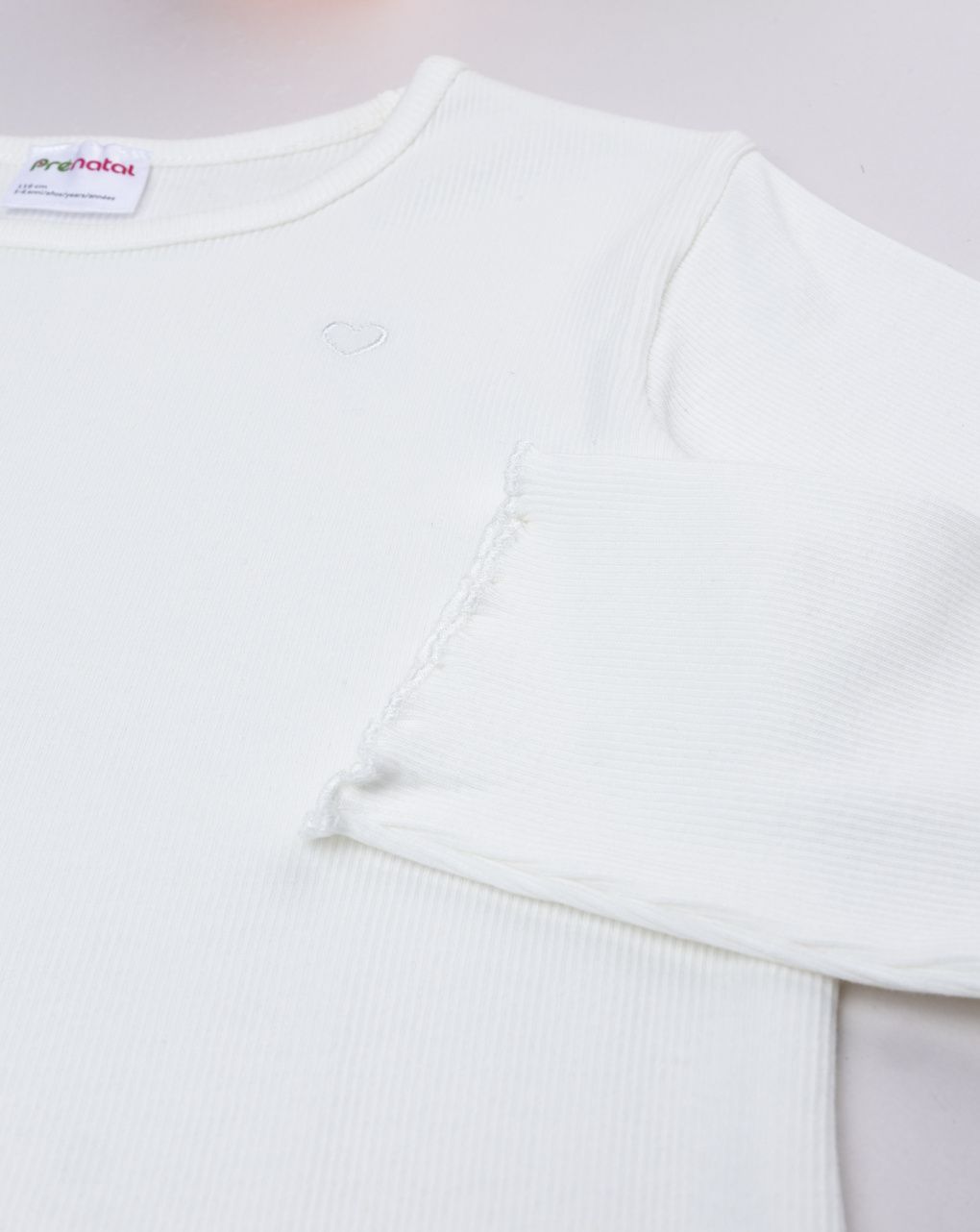 T-shirt bianca bambina