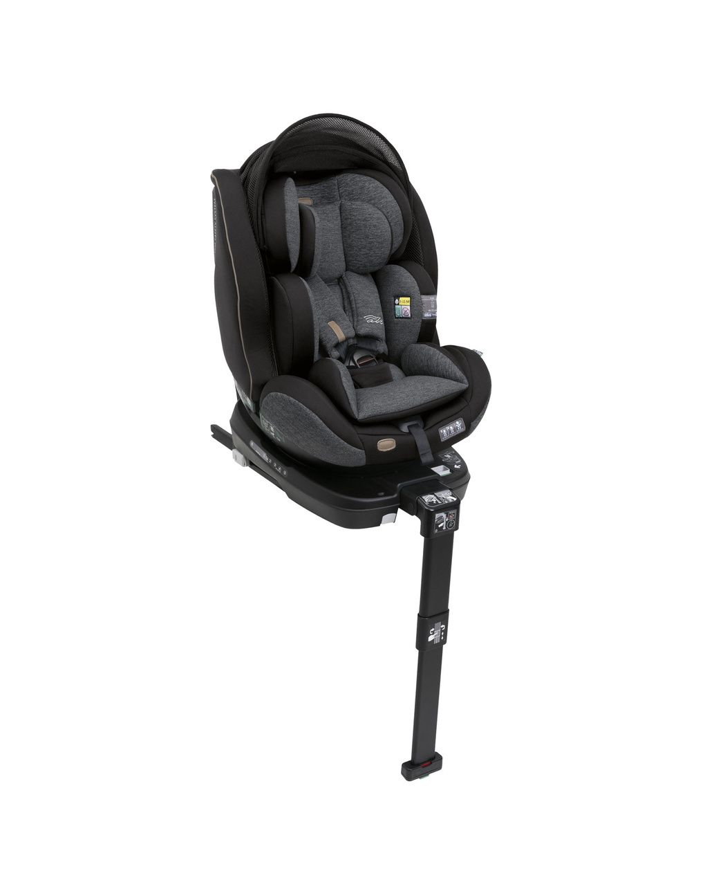 Seggiolino seat3fit air (40-125 cm) black melange - chicco