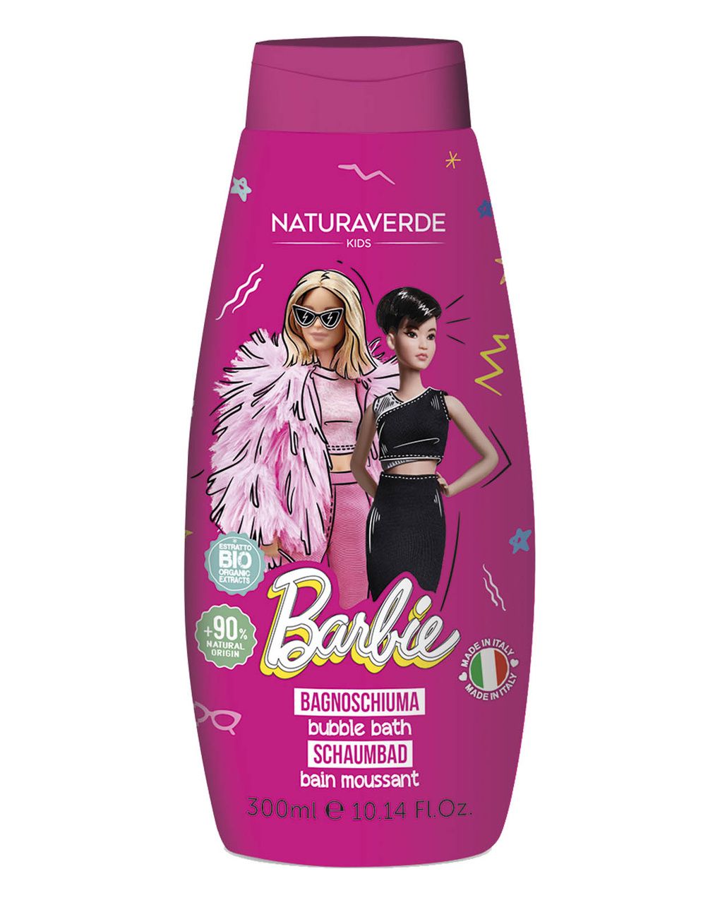 Bagnoschiuma barbie 300 ml - naturaverde