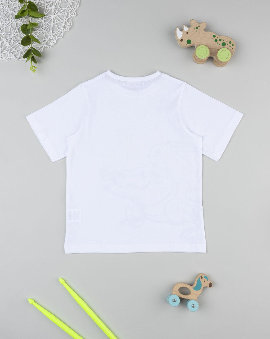 T-shirt bimbo coccodrillo