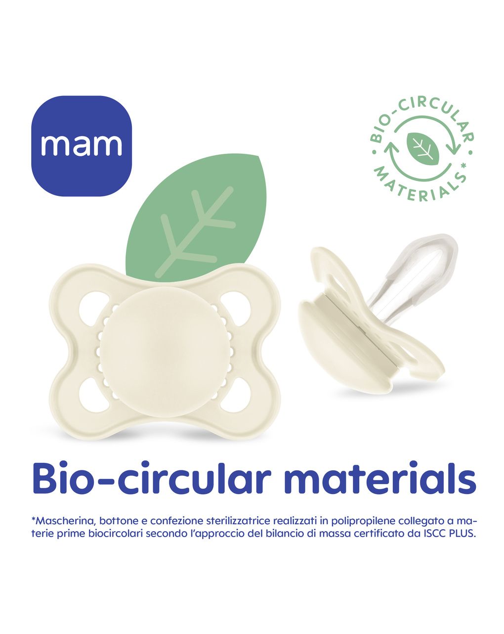 Succhietti original night 2-6m silicone bio-circolare conf. doppia rosa/viola - mam