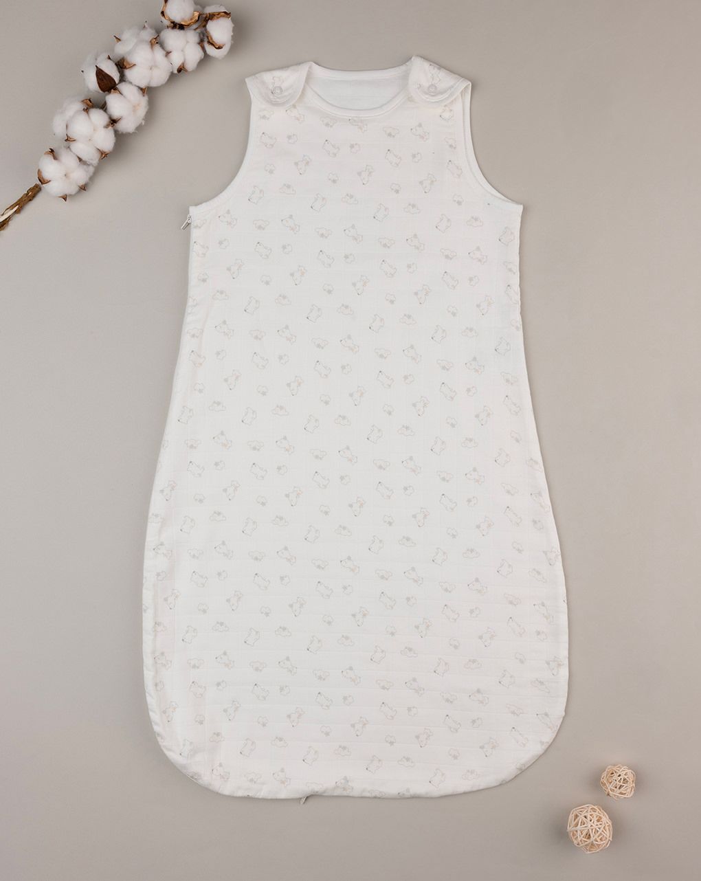 Sacco nanna smanicato bimbo - tog 0,5