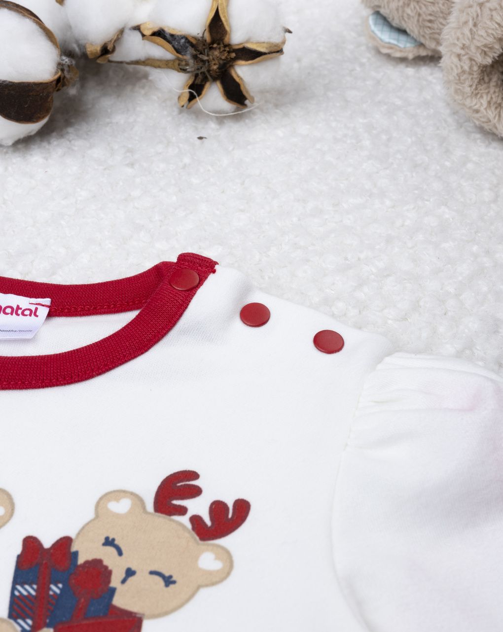 Pigiama famiglia natalizio bimba orsetti