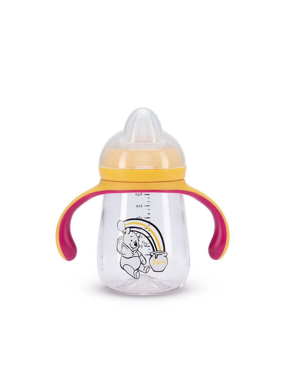 Tazza con manici e beccuccio in silicone 260 ml 6m winnie the pooh -that's love