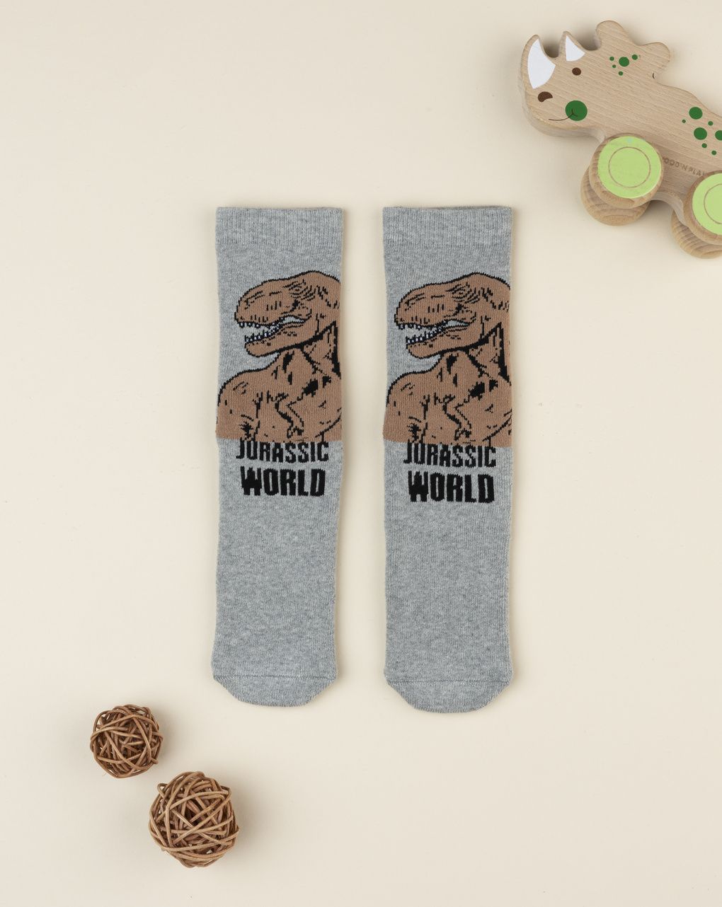 Calze antiscivolo bambino dinosauro