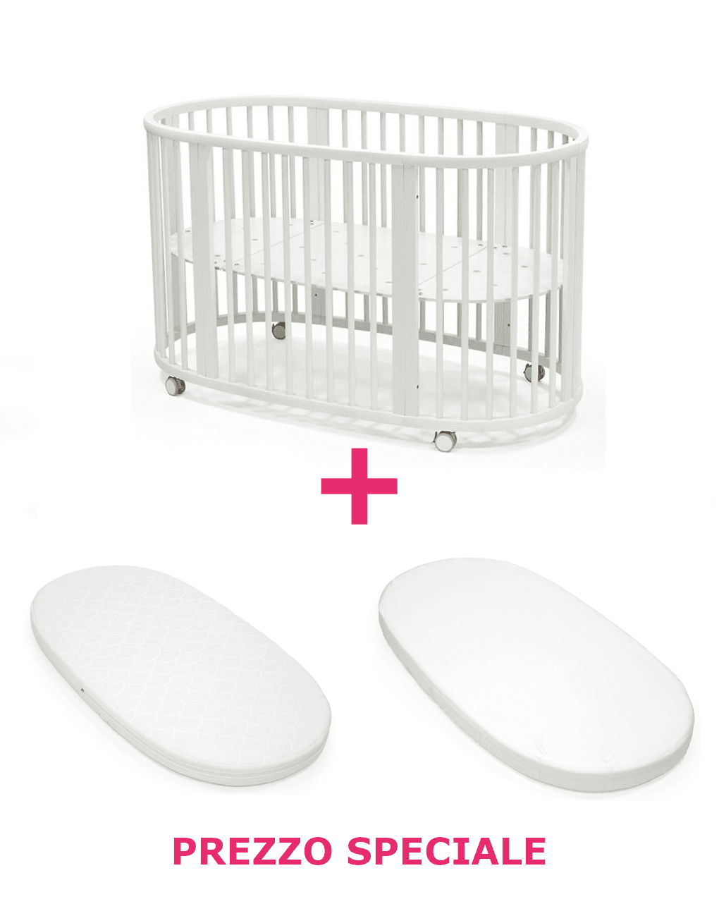 Letto sleepi white v3 + mattress v3 e lenzuolo a un prezzo speciale – stokke®