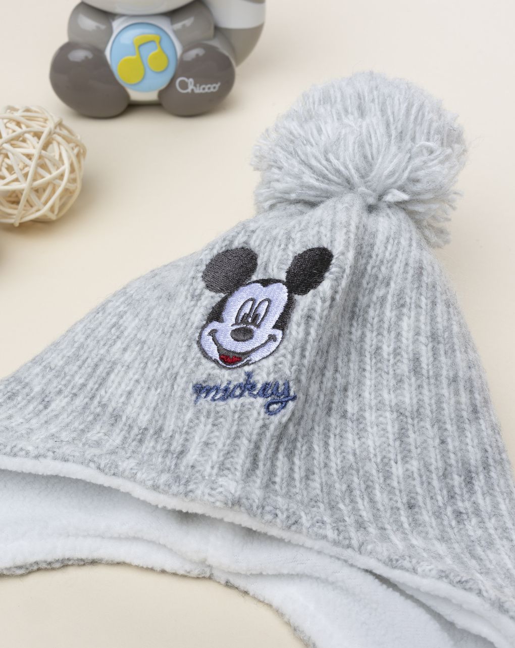 Peruviano tricot grigio disney topolino