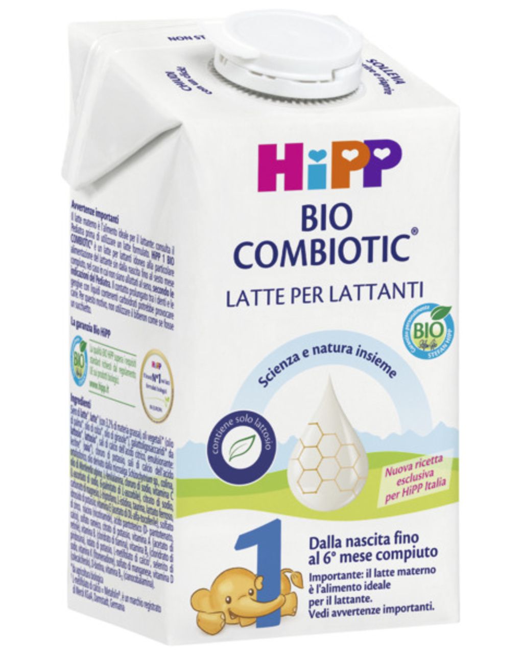 Latte 1 combiotic liquido 500ml - hipp