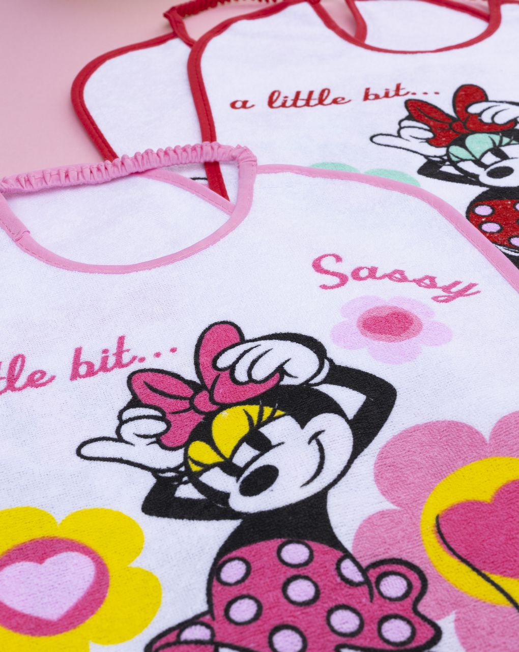 Pack 6 bavaglini bambina disney minnie