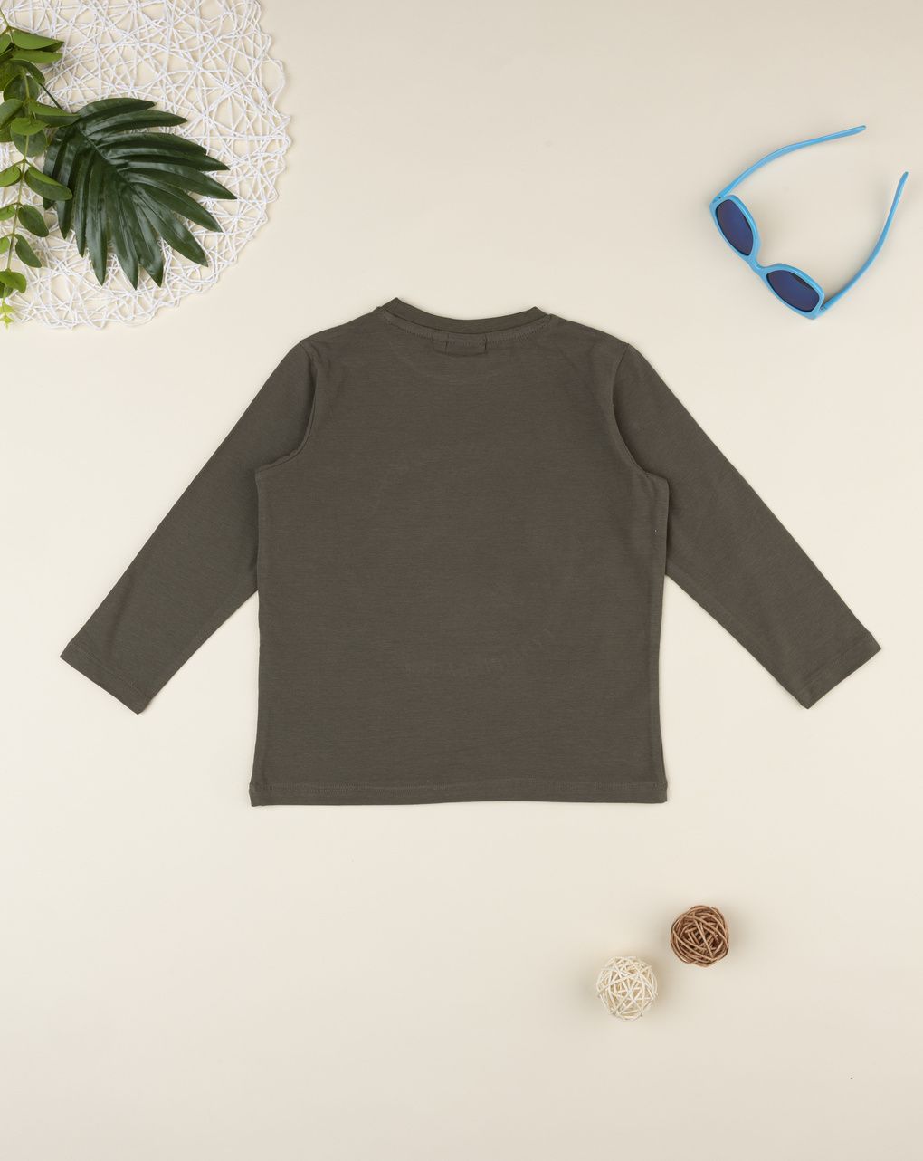 T-shirt bambino verde jurassic