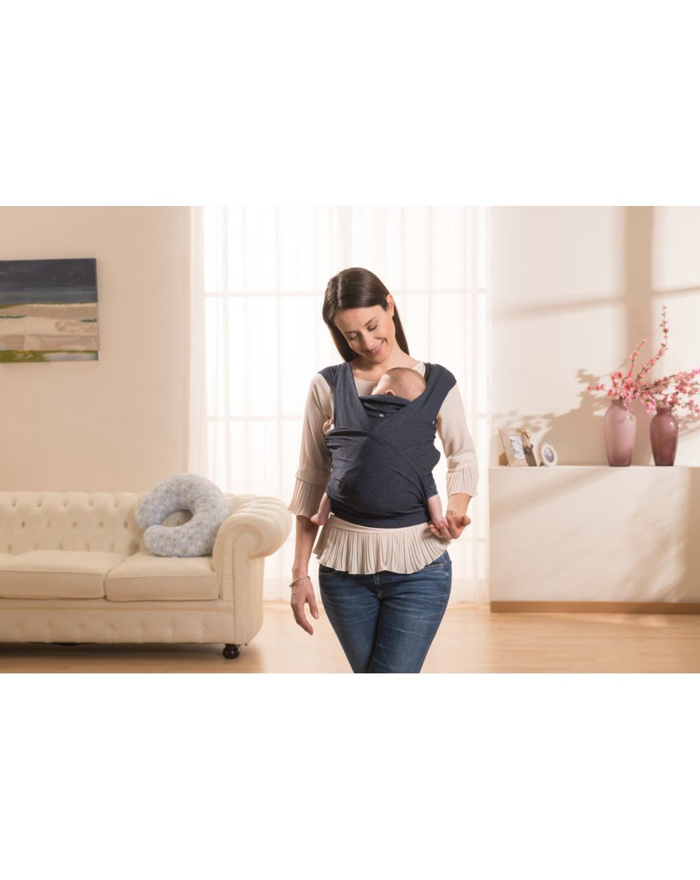 Portabebè comfyfit blu - boppy