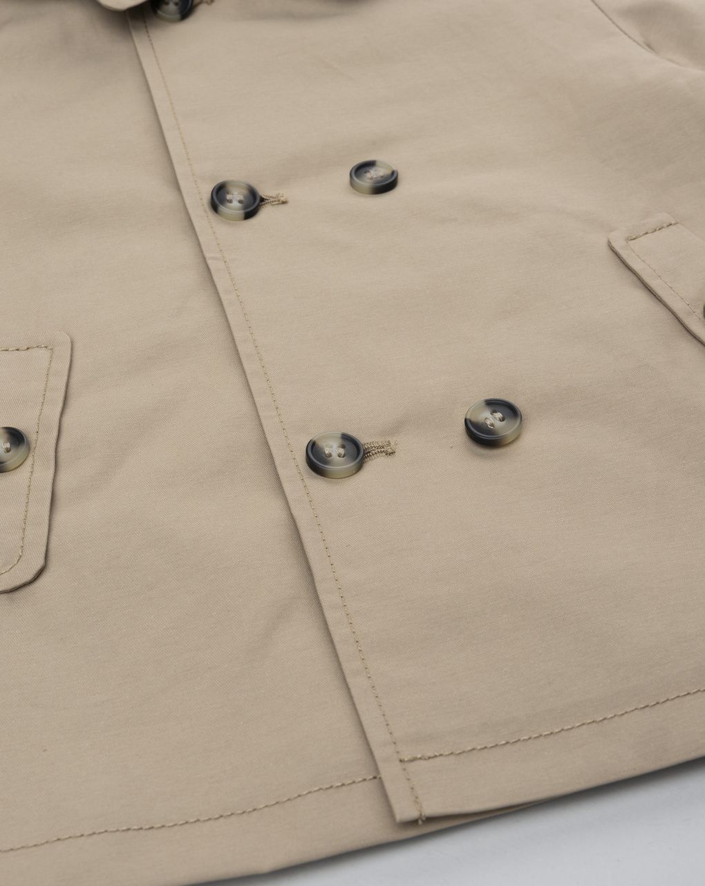 Trench marrrone bimbo