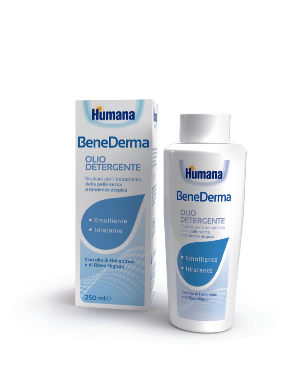 Olio detergente 250ml - humana benederma