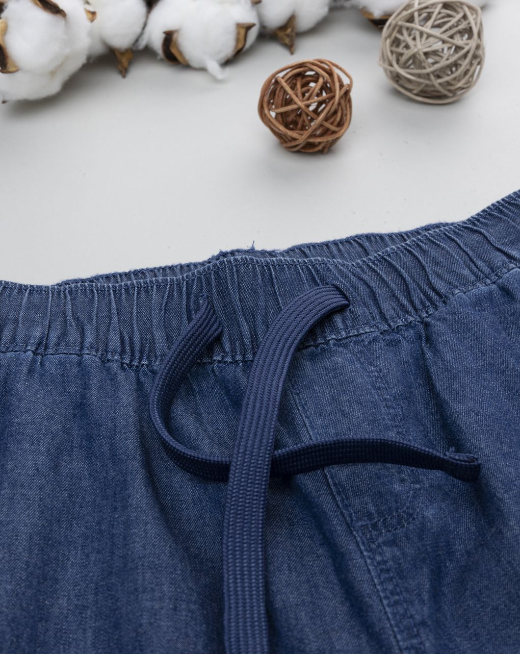 Shorts bambino blu scuro