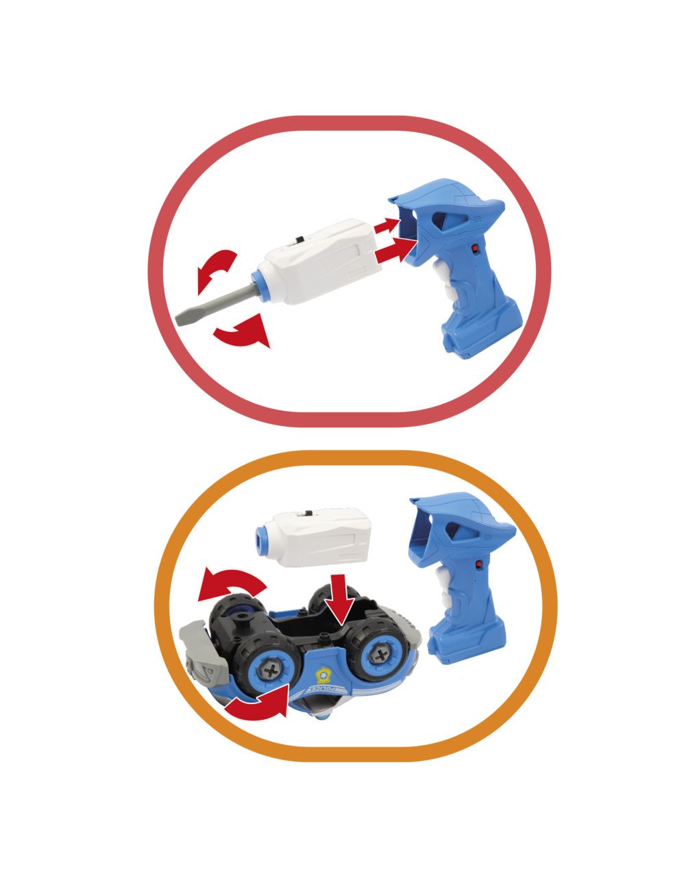 Macchina da montare con radiocomando