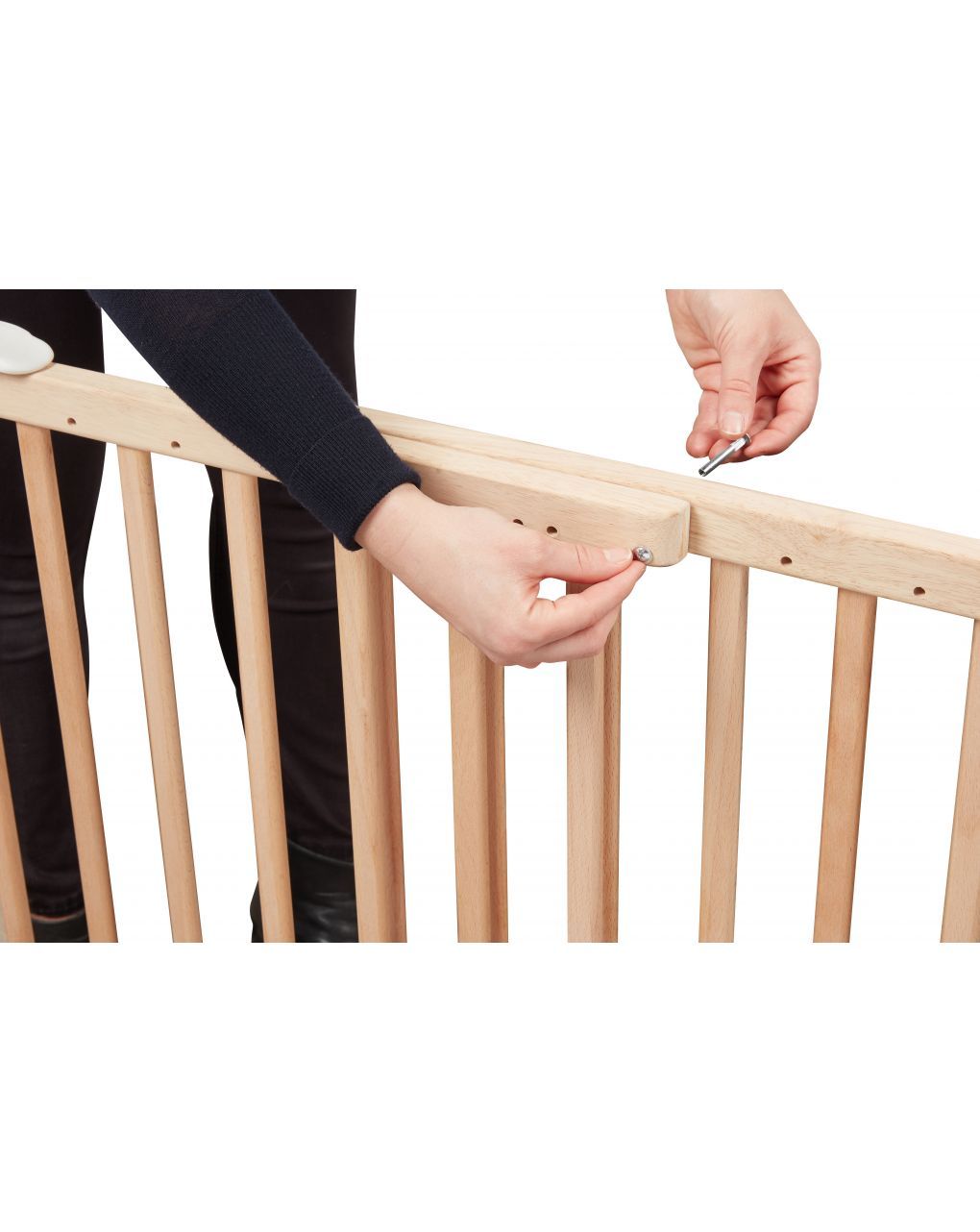 Deco pop cancelletto legno naturale babymoov - badabulle