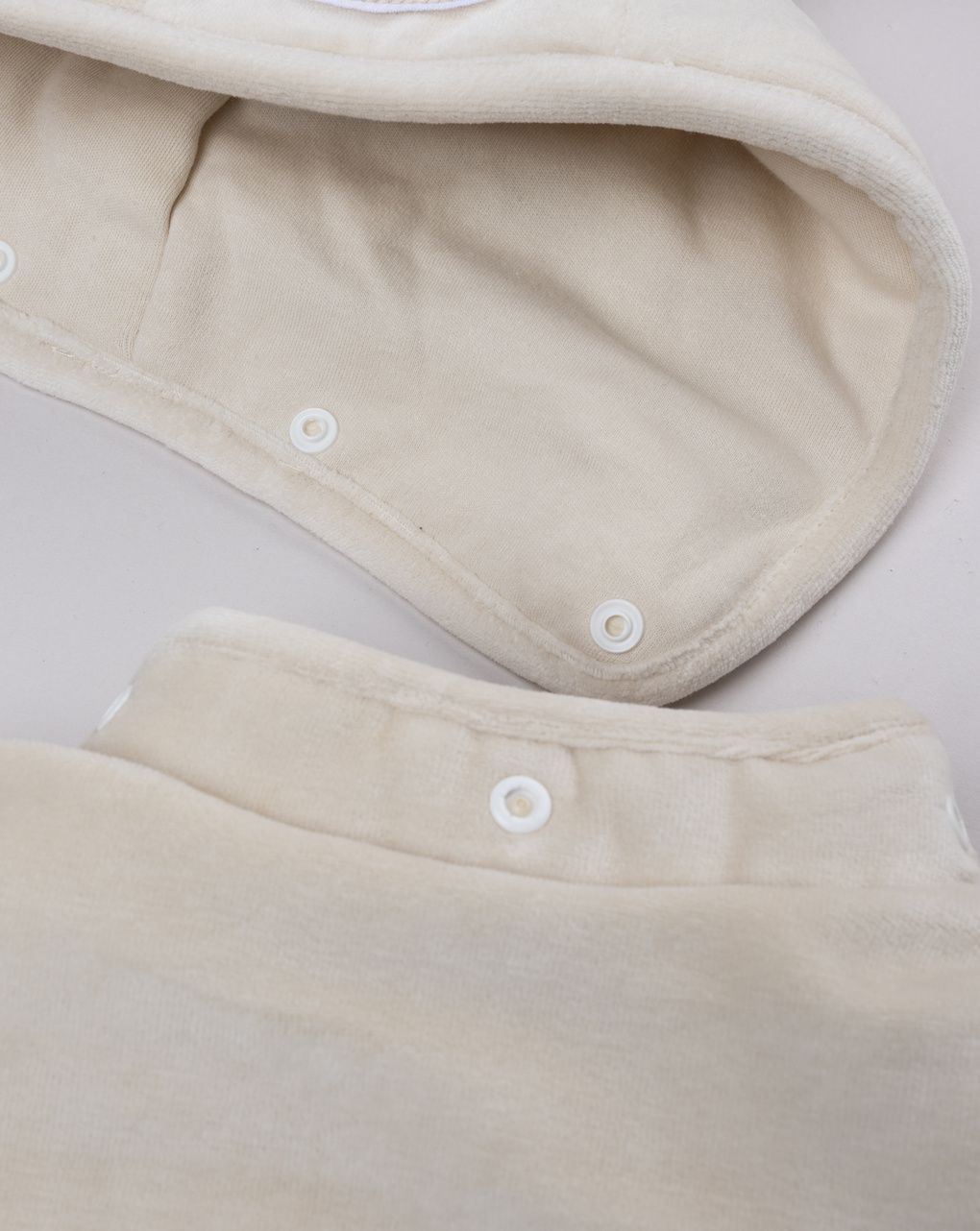 Giubbino beige neonato reversibile