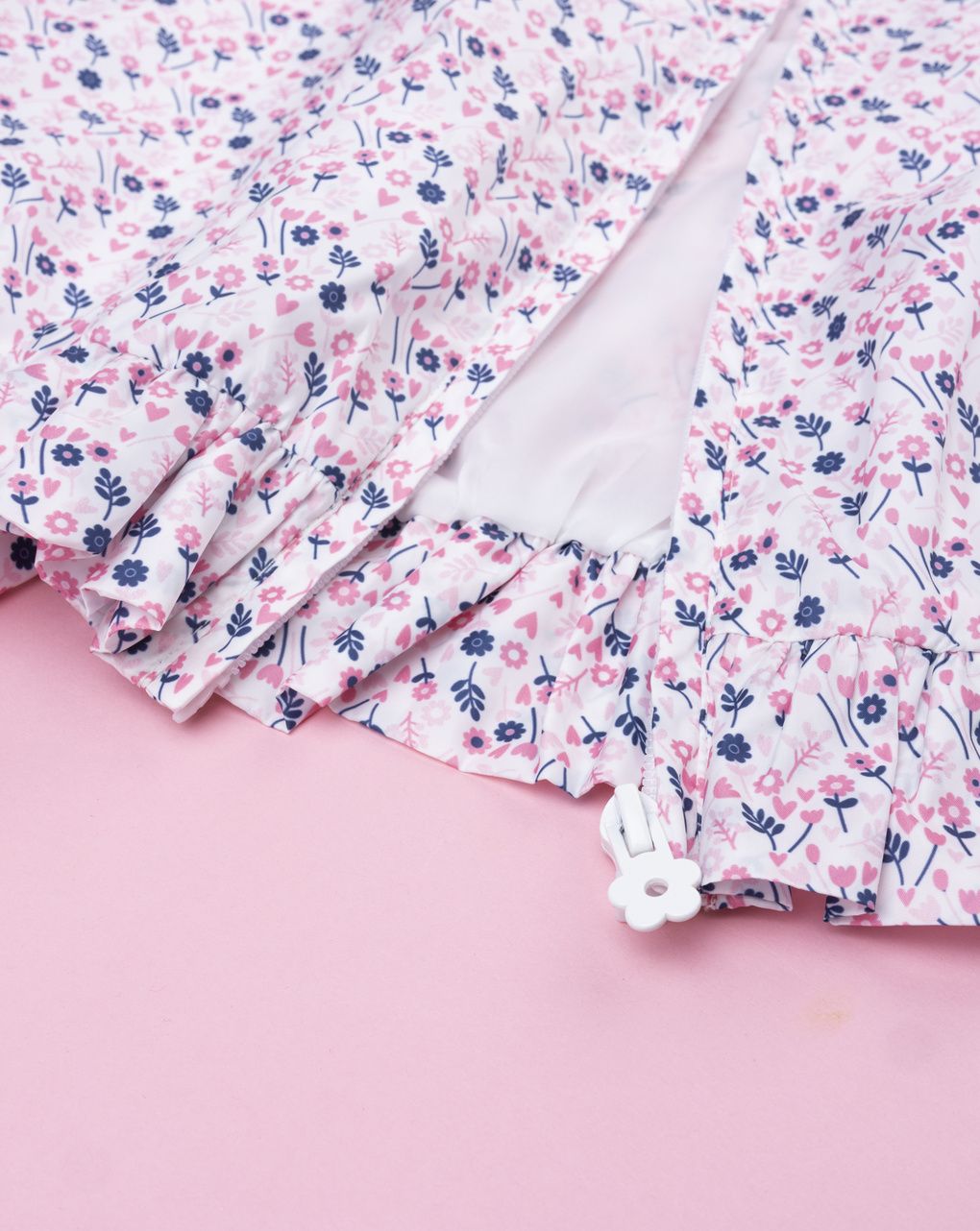 Giacca antivento bambina allover