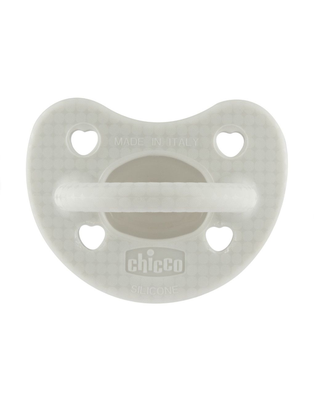 Gommotto silicone luxe 2-6m 1pz grigio - chicco