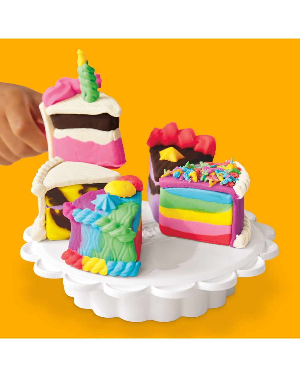 Play-doh playset torta fantasia