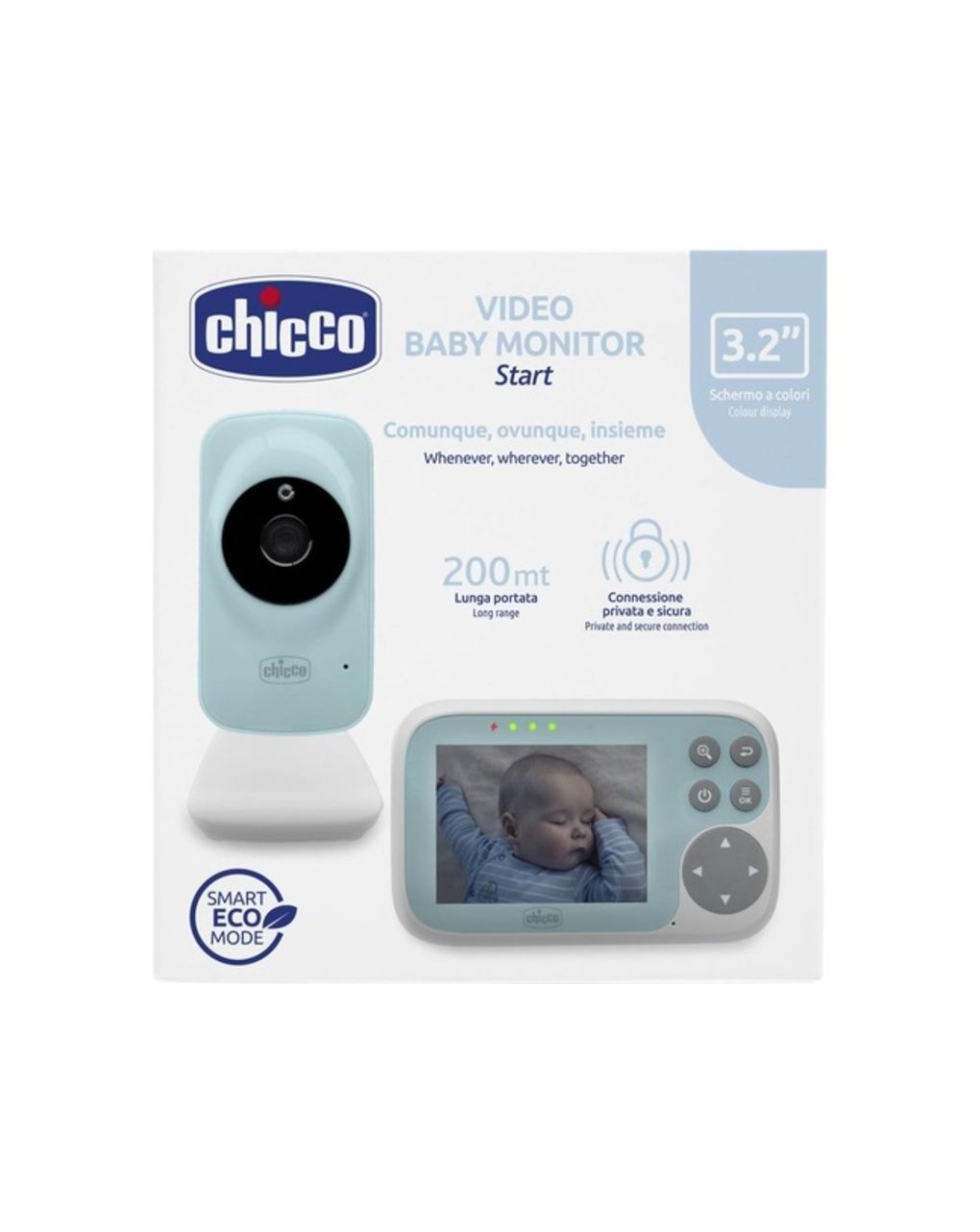 Video baby monitor start 3,2'' - chicco