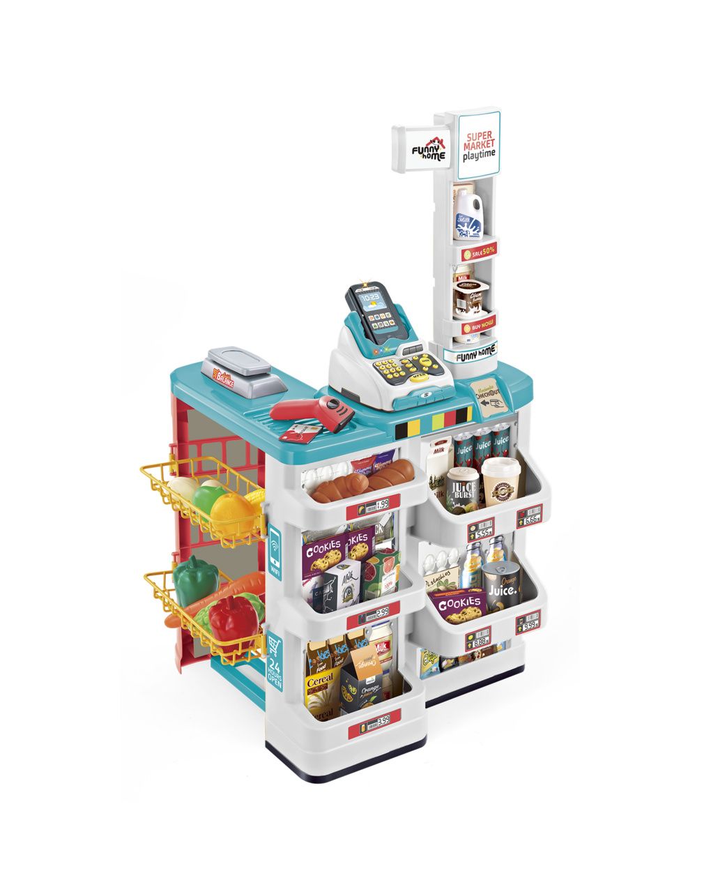 Supermarket playtime