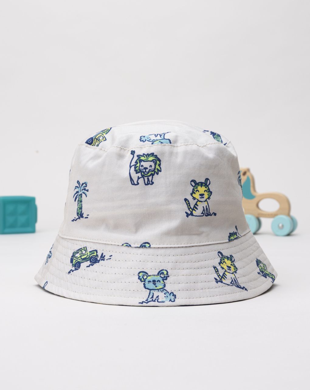 Cappello pescatore reversibile bimbo savana