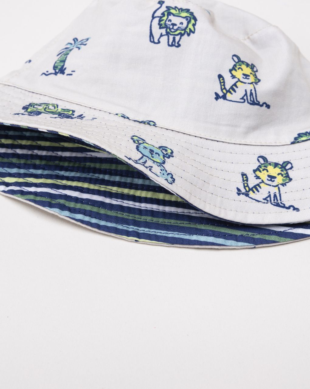 Cappello pescatore reversibile bimbo savana