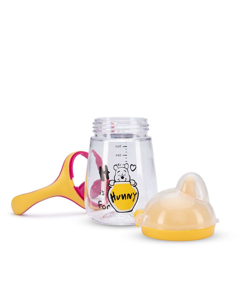 Borraccia Bimbo 240 Ml Con Manici E Beccuccio Morbido - Antigoccia, Per Bambini 6-12 Mesi, PP E Silicone