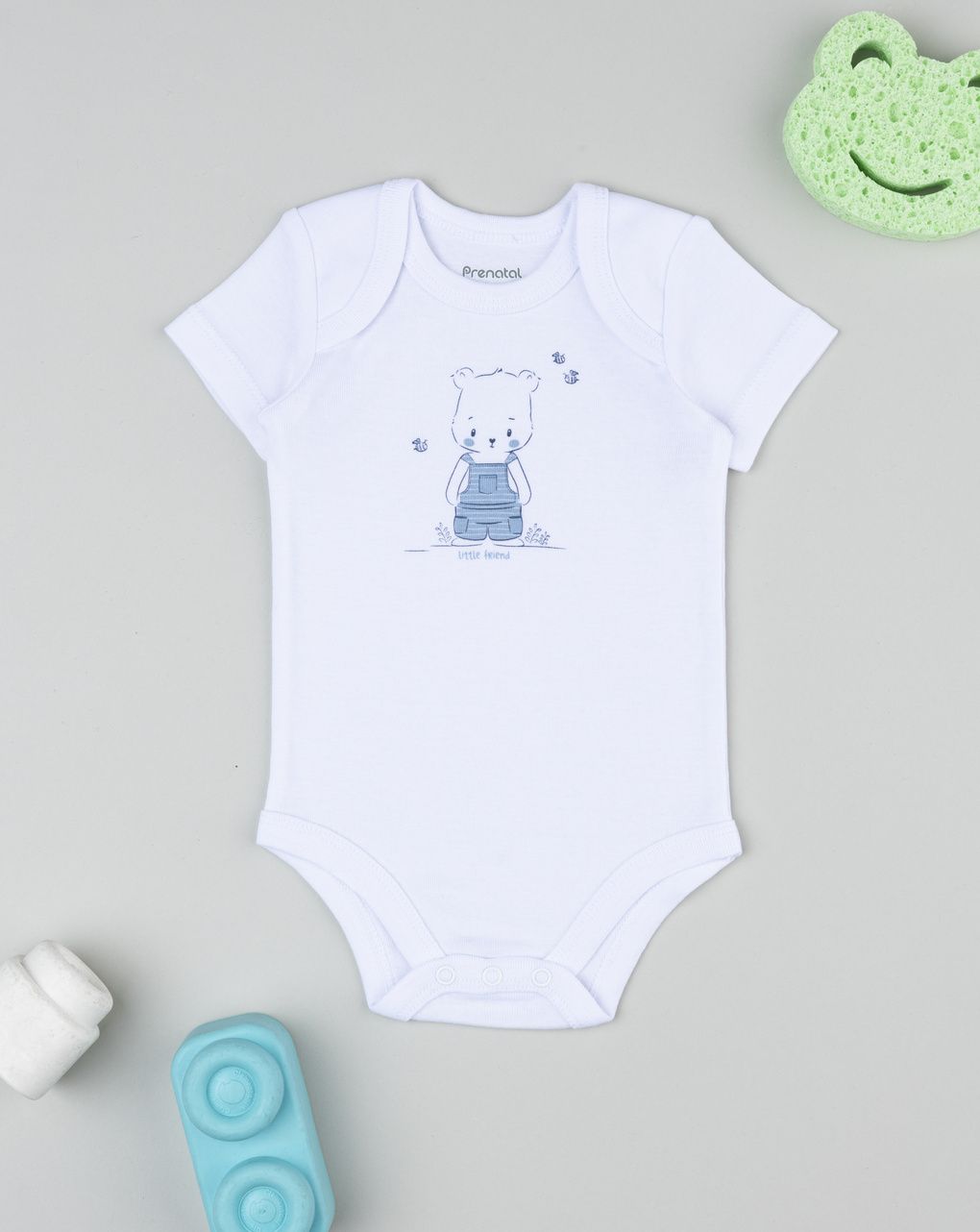 Body mezza manica bimbo orsetto
