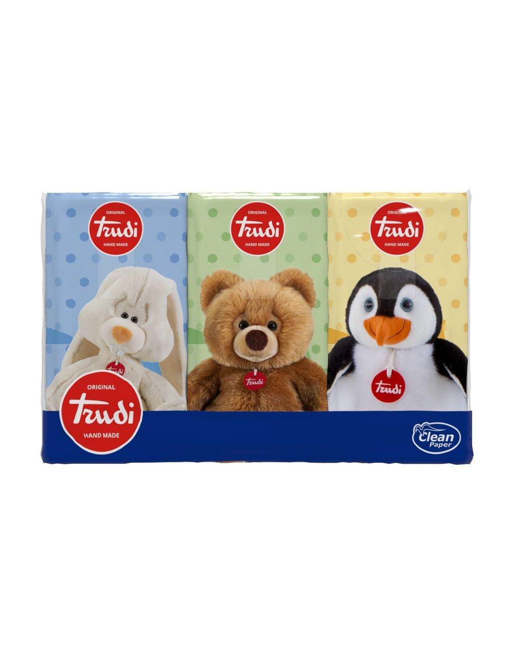 Fazzoletti trudi 6pack vaniglia - clean paper