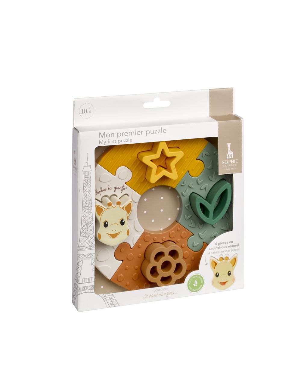 Il mio primo puzzle sensoriale – 10+ mesi – sophie la girafe