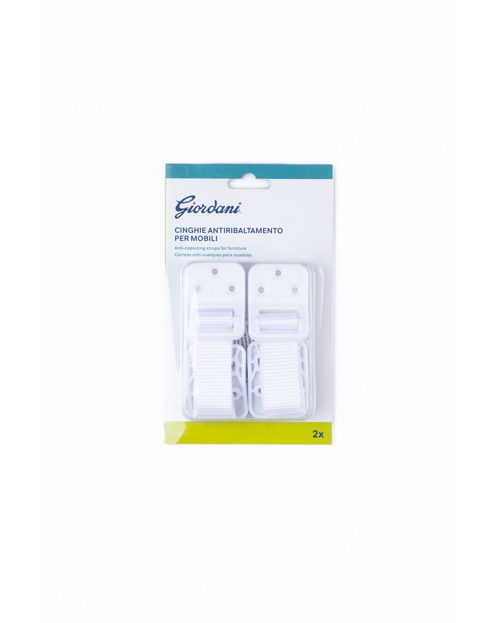 Cinghie antiribaltamento 2 pack - giordani
