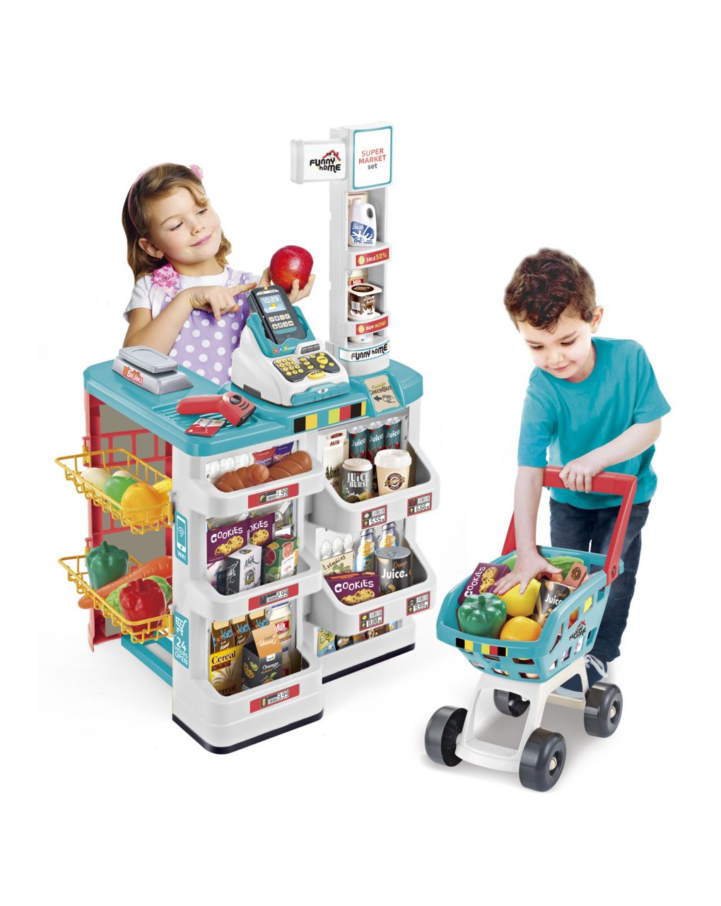 Supermarket playtime