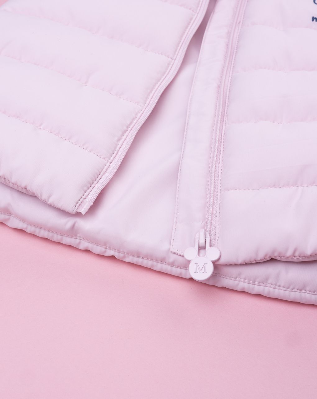 Gilet imbottito rosa bimba minnie