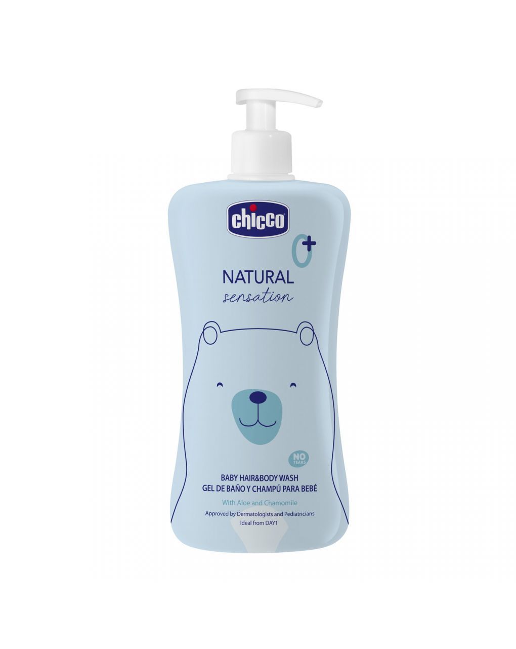 Baby detergente corpo&capelli natural sensation 500 ml - chicco