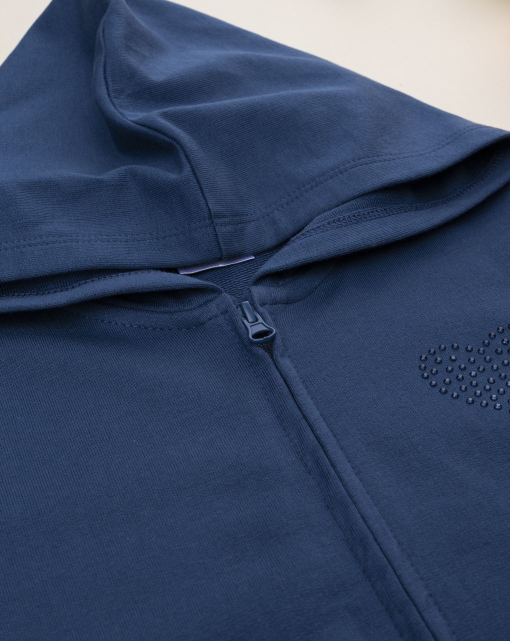 Felpa bambina blu cuore strass