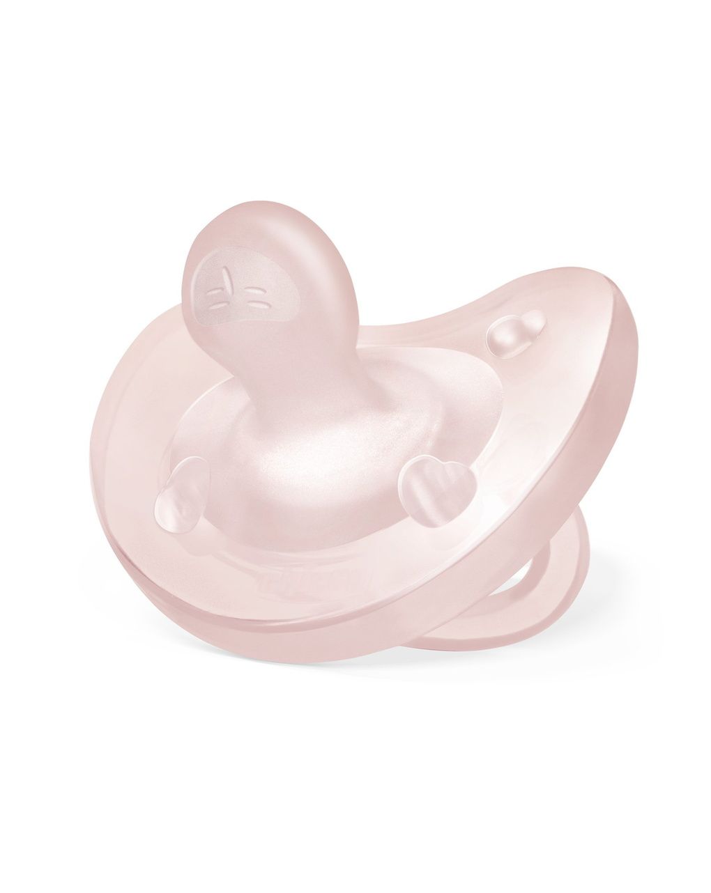 Gommotto physioforma rosa in silicone 2 pezzi | 2-6 mesi - chicco