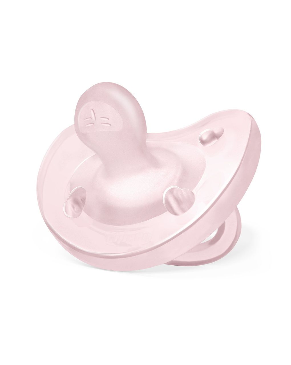 Gommotto physioforma rosa in silicone 2 pezzi | 2-6 mesi - chicco