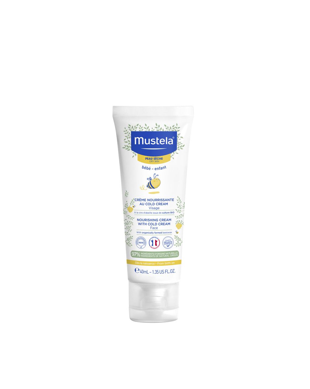 Crema viso nutriente alla cold cream - mustela