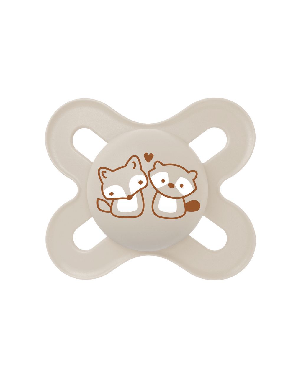 Succhietti original start  0-2m silicone bio-circolare conf. doppia verde/grigio - mam