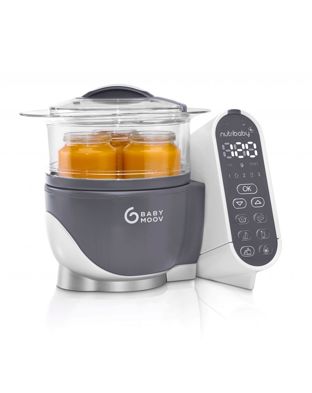 Cuocipappa nutribaby (+) grigio - babymoov