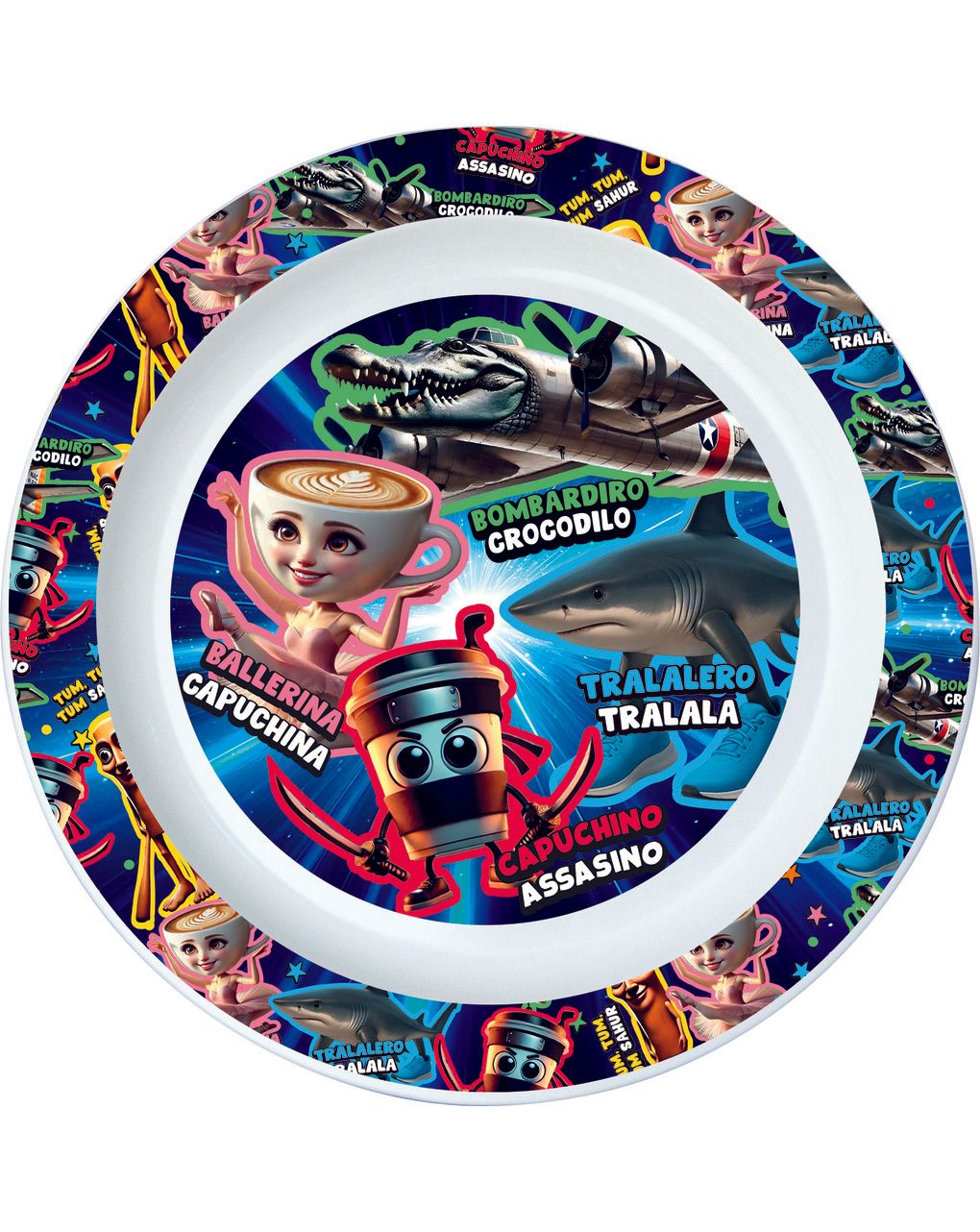 Piatto piano microwave - brainrot